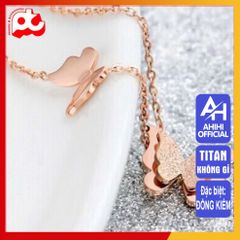 Dây chuyền nữ titan cao cấp không gỉ - Thiết kế tinh tế, sang trọng, an toàn cho da, phù hợp mọi phong cách - Quà tặng hoàn hảo.