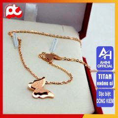 Dây chuyền nữ titan cao cấp không gỉ - Thiết kế tinh tế, sang trọng, an toàn cho da, phù hợp mọi phong cách - Quà tặng hoàn hảo.