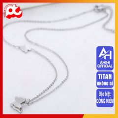 Dây chuyền nữ titan cao cấp không gỉ - Thiết kế tinh tế, sang trọng, an toàn cho da, phù hợp mọi phong cách - Quà tặng hoàn hảo.