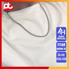 Dây Chuyền Nam Titan Cao Cấp Thời Trang Mạnh Mẽ, Không Gỉ - Phụ Kiện Đẳng Cấp, Quà Tặng Ý Nghĩa Cho Nam Giới