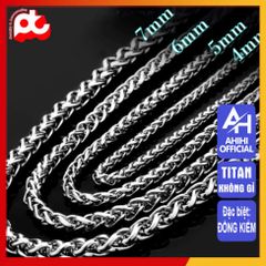 Dây Chuyền Nam Titan Cao Cấp Thời Trang Mạnh Mẽ, Không Gỉ - Phụ Kiện Đẳng Cấp, Quà Tặng Ý Nghĩa Cho Nam Giới