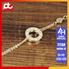 Lắc Tay Nữ Titan Cao Cấp - Sang Trọng, Thanh Lịch, Bền Bỉ, An Toàn Cho Da - Phụ Kiện Thời Trang Nữ Tôn Vẻ Đẹp