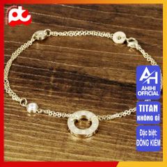 Lắc Tay Nữ Titan Cao Cấp - Sang Trọng, Thanh Lịch, Bền Bỉ, An Toàn Cho Da - Phụ Kiện Thời Trang Nữ Tôn Vẻ Đẹp