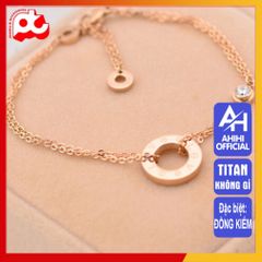 Lắc Tay Nữ Titan Cao Cấp - Sang Trọng, Thanh Lịch, Bền Bỉ, An Toàn Cho Da - Phụ Kiện Thời Trang Nữ Tôn Vẻ Đẹp