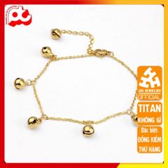 Lắc Chân Nữ Titan Cao Cấp - Thiết Kế Thanh Lịch, Bền Bỉ, An Toàn Cho Da - Món Quà Hoàn Hảo Cho Phái Đẹp