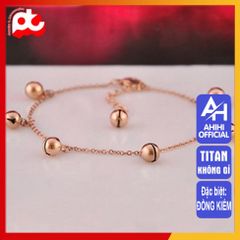 Lắc Chân Nữ Titan Cao Cấp - Thiết Kế Thanh Lịch, Bền Bỉ, An Toàn Cho Da - Món Quà Hoàn Hảo Cho Phái Đẹp