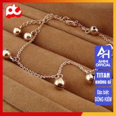 Lắc Chân Nữ Titan Cao Cấp - Thiết Kế Thanh Lịch, Bền Bỉ, An Toàn Cho Da - Món Quà Hoàn Hảo Cho Phái Đẹp