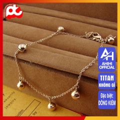Lắc Chân Nữ Titan Cao Cấp - Thiết Kế Thanh Lịch, Bền Bỉ, An Toàn Cho Da - Món Quà Hoàn Hảo Cho Phái Đẹp