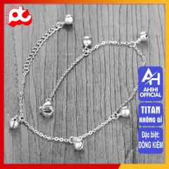 Lắc Chân Nữ Titan Cao Cấp - Thiết Kế Thanh Lịch, Bền Bỉ, An Toàn Cho Da - Món Quà Hoàn Hảo Cho Phái Đẹp