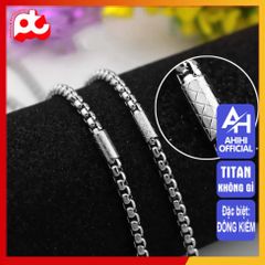 Dây Chuyền Titan Nam Cao Cấp - Thiết Kế Mạnh Mẽ, Chống Trầy Xước, Phong Cách Thời Trang Nam Tính, Quà Tặng Ý Nghĩa