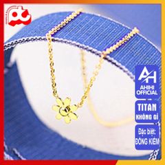 Dây Chuyền Nữ Titan Cao Cấp - Sang Trọng, Tinh Tế, Chống Gỉ Sét, An Toàn Cho Da - Phụ Kiện Thời Trang Nữ Thú Vị