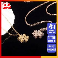 Dây Chuyền Nữ Titan Cao Cấp - Sang Trọng, Bền Bỉ Chống Oxy Hóa, Phụ Kiện Thời Trang Nữ Độc Đáo, Quà Tặng Ý Nghĩa
