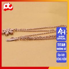 Dây Chuyền Nữ Titan Cao Cấp - Sang Trọng, Bền Bỉ Chống Oxy Hóa, Phụ Kiện Thời Trang Nữ Độc Đáo, Quà Tặng Ý Nghĩa