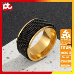 Nhẫn Titan Cao Cấp Nam Nữ - Thiết Kế Hiện Đại, Chất Liệu Bền Bỉ, Phong Cách Thời Trang Unisex - Quà Tặng Đặc Biệt
