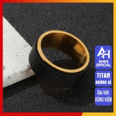 Nhẫn Titan Cao Cấp Nam Nữ - Thiết Kế Hiện Đại, Chất Liệu Bền Bỉ, Phong Cách Thời Trang Unisex - Quà Tặng Đặc Biệt