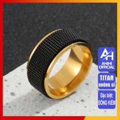 Nhẫn Titan Cao Cấp Nam Nữ - Thiết Kế Hiện Đại, Chất Liệu Bền Bỉ, Phong Cách Thời Trang Unisex - Quà Tặng Đặc Biệt