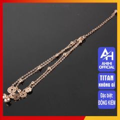 Lắc Chân Nữ Titan Cao Cấp - Thiết Kế Thanh Lịch, Không Gỉ, Dành Cho Phong Cách Thời Trang Sang Trọng, Nhiều Màu Sắc và Kích Cỡ