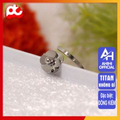 Nhẫn Nữ Titan Cao Cấp - Thiết Kế Thanh Lịch, Không Gỉ, Đặc Biệt Dành Cho Phụ Nữ - Quà Tặng Sang Trọng, Đa Dạng Màu Sắc và Kích Thước