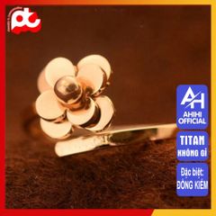 Nhẫn Nữ Titan Cao Cấp - Thiết Kế Thanh Lịch, Không Gỉ, Đặc Biệt Dành Cho Phụ Nữ - Quà Tặng Sang Trọng, Đa Dạng Màu Sắc và Kích Thước