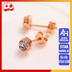 Bông Tai Nữ Titan Cao Cấp - Thiết Kế Thanh Lịch, Sang Trọng, Không Gỉ Cho Phụ Nữ - Quà Tặng Ý Nghĩa