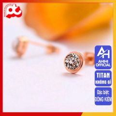 Bông Tai Nữ Titan Cao Cấp - Thiết Kế Thanh Lịch, Sang Trọng, Không Gỉ Cho Phụ Nữ - Quà Tặng Ý Nghĩa