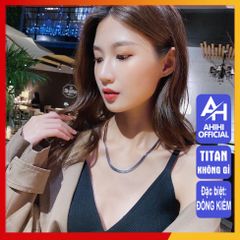 Dây Chuyền Titan Nam Cao Cấp - Phong Cách Mạnh Mẽ, Chống Gỉ Và Trầy Xước, Phụ Kiện Thời Trang Đẳng Cấp, Quà Tặng Ý Nghĩa