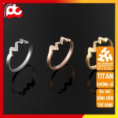 Nhẫn Nữ Titan Cao Cấp - Thiết Kế Thanh Lịch, Không Gỉ, Đa Dạng Màu Sắc, Phụ Kiện Thời Trang Sang Trọng, Quà Tặng Đặc Biệt