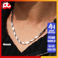 Dây Chuyền Nam Titan Cao Cấp - Sang Trọng và Đẳng Cấp, Chống Gỉ, Màu Trắng, Phong Cách Nam Tính, Quà Tặng Ý Nghĩa
