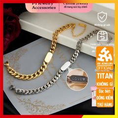 Vòng Tay Tùy Chỉnh Có Tên ARTPHRO - Vòng Tay Titan Hợp Kim Không Gỉ Dành Cho Nam Nữ, Hộp Quà Miễn Phí