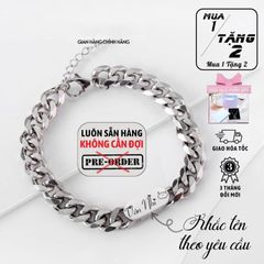 Vòng Tay Tùy Chỉnh Có Tên ARTPHRO - Vòng Tay Titan Hợp Kim Không Gỉ Dành Cho Nam Nữ, Hộp Quà Miễn Phí