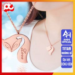 Dây Chuyền Nữ Titan Cao Cấp - Thiết Kế Tinh Tế, Sang Trọng, An Toàn Cho Da - Phụ Kiện Thời Trang Lý Tưởng