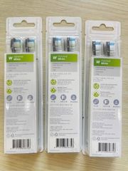 Đầu Bàn Chải Sonic W4 Philips HX6064/96 - Set 4 Cái, Công Nghệ Sóng Âm, Làm Sạch Sâu Kẽ Răng, Giữ Răng Trắng, Tương Thích Philips Sonicare