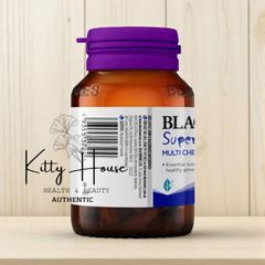Kẹo Nhai Blackmores Superkids Multi Chewables Hương Dâu-Vani Cho Bé Từ 2-12 Tuổi - Vitamin Tăng Cường Sức Khỏe & Miễn Dịch