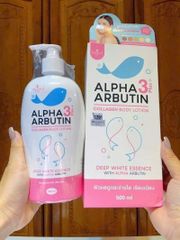 Sữa Dưỡng Thể Alpha Arbutin Collagen 500ml - Dưỡng Trắng Da Mịn Màng, Chống Lão Hóa - Chính Hãng Thai Lan