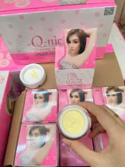 Kem Q-NIC Care 15g - Giảm Thâm Nách, Đầu Gối, Khuỷu Tay - Đặc Trị Da Trắng Sáng, Glutathione & Sữa Non, Chính Hãng Thái Lan