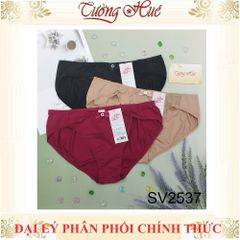 Quần Lót Nữ Bon Bon SV2537 Lưng Cao Trơn, Chất Liệu Mềm Mịn, Thoáng Mát - Đồ Lót Cao Cấp Cho Phái Đẹp