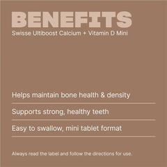 Viên uống SWISSE Ultiboost Canxi Vitamin D3 Hỗ Trợ Xương Khớp - 150 Viên Cho Sức Khỏe Xương Chắc Khỏe