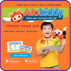 Gói Học Trọn Đời Tiếng Anh ALOKIDDY cho Trẻ Em - Chương Trình Cambridge và Tăng Cường Toán, Khoa Học cho Mầm Non đến THPT