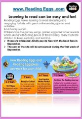 Reading Eggs 1 Năm - Tiếng Anh Hiệu Quả Cho Trẻ Em Với Hệ Thống Giáo Dục Đổi Mới