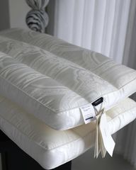 Gối Xơ Đậu Organic 100% - Gối Ngủ Êm Ái, An Toàn, Chuyên Dụng Cho Người Đau Mỏi Vai Gáy - Kích Thước Chuẩn 48x74cm