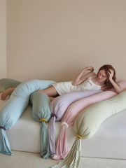 Gối Ôm BOBO Đa Năng 5 Trong 1 - Gối Ngủ, Gối Tựa Lưng, Gối Yoga - Chất Liệu EPS Êm Ái Cho Mẹ Và Bé