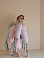Gối Ôm BOBO Đa Năng 5 Trong 1 - Gối Ngủ, Gối Tựa Lưng, Gối Yoga - Chất Liệu EPS Êm Ái Cho Mẹ Và Bé