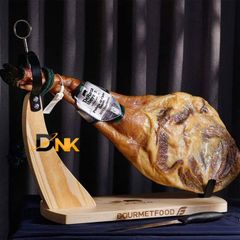 Đùi Heo Đen Muối Deraza Iberico Paleta Bone-in - Thịt Muối Cao Cấp Từ Tây Ban Nha, Hương Vị Béo Ngậy, Biếu Tặng Sang Trọng
