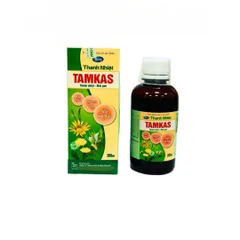 Siro Thanh Nhiệt Tamkas - Hỗ Trợ Giải Nhiệt, Mát Gan, Giảm Mẩn Ngứa & Rôm Sảy - Thực Phẩm Chức Năng 200ml