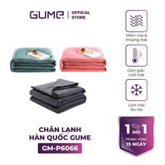 Chăn Lạnh GUME KOREA GM-P6066 - Chất Liệu Ice Silk Thoáng Khí, Giúp Ngủ Mát Mẻ Trong Ngày Hè Nóng Bức, Đầy Thoải Mái