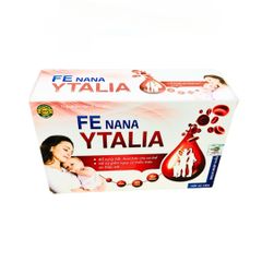 Viên uống bổ sung Sắt FE NANA YTALIA 60 viên - Hỗ trợ giảm nguy cơ thiếu máu, cung cấp Acid Folic và Vitamin B cho cơ thể.