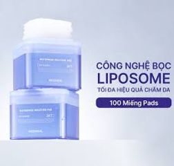 Bộ 100 Miếng Tẩy Da Chết Toner Pad Mediheal Ampoule - Giúp Dưỡng Ẩm và Làm Sáng Da, Phù Hợp Mọi Loại Da