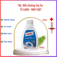 Tẩy Mốc Gioăng Cao Su Hando 100G - Diệt Nấm Mốc, Khử Mùi, Vệ Sinh Dễ Dàng Cho Máy Giặt, Tủ Lạnh, Nhà Tắm