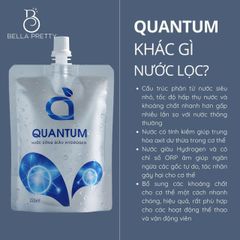 10 Túi Quantum Hydrogen - Nước Uống Lượng Tử Ion Kiềm Giúp Cân Bằng Axit, Chống Oxi Hóa