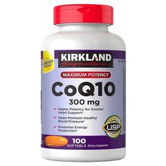  Bổ tim mạch Kirkland Signature CoQ10 300mg 100 viên của Mỹ 363529